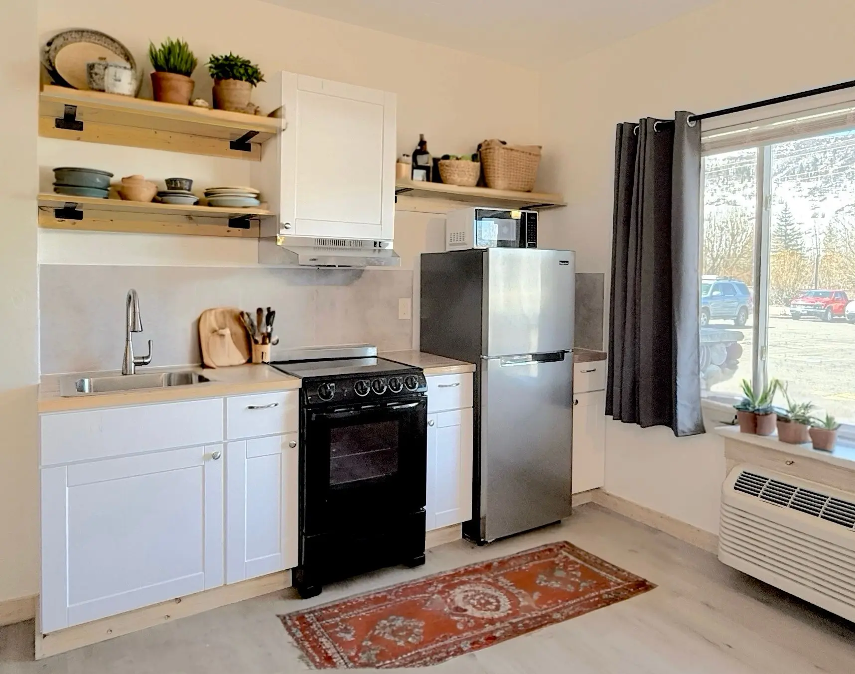 Stainless steel kitchen